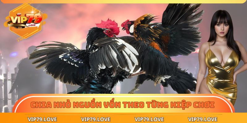 Chia nhỏ nguồn vốn theo từng hiệp chơi